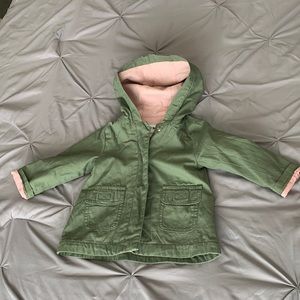 Old Navy Toddler Girl Rain Jacket 12-18 Months